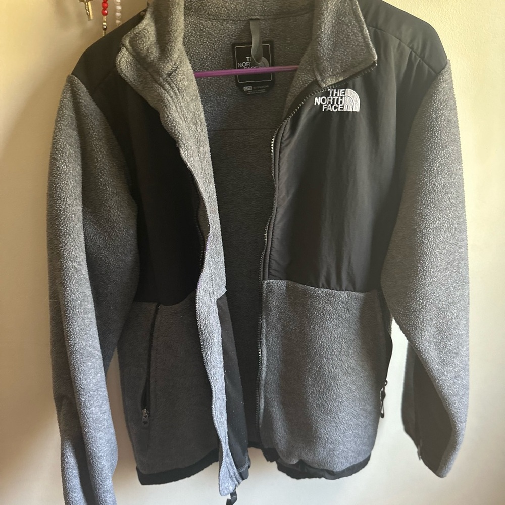 The North Face Gray and Black Jacket